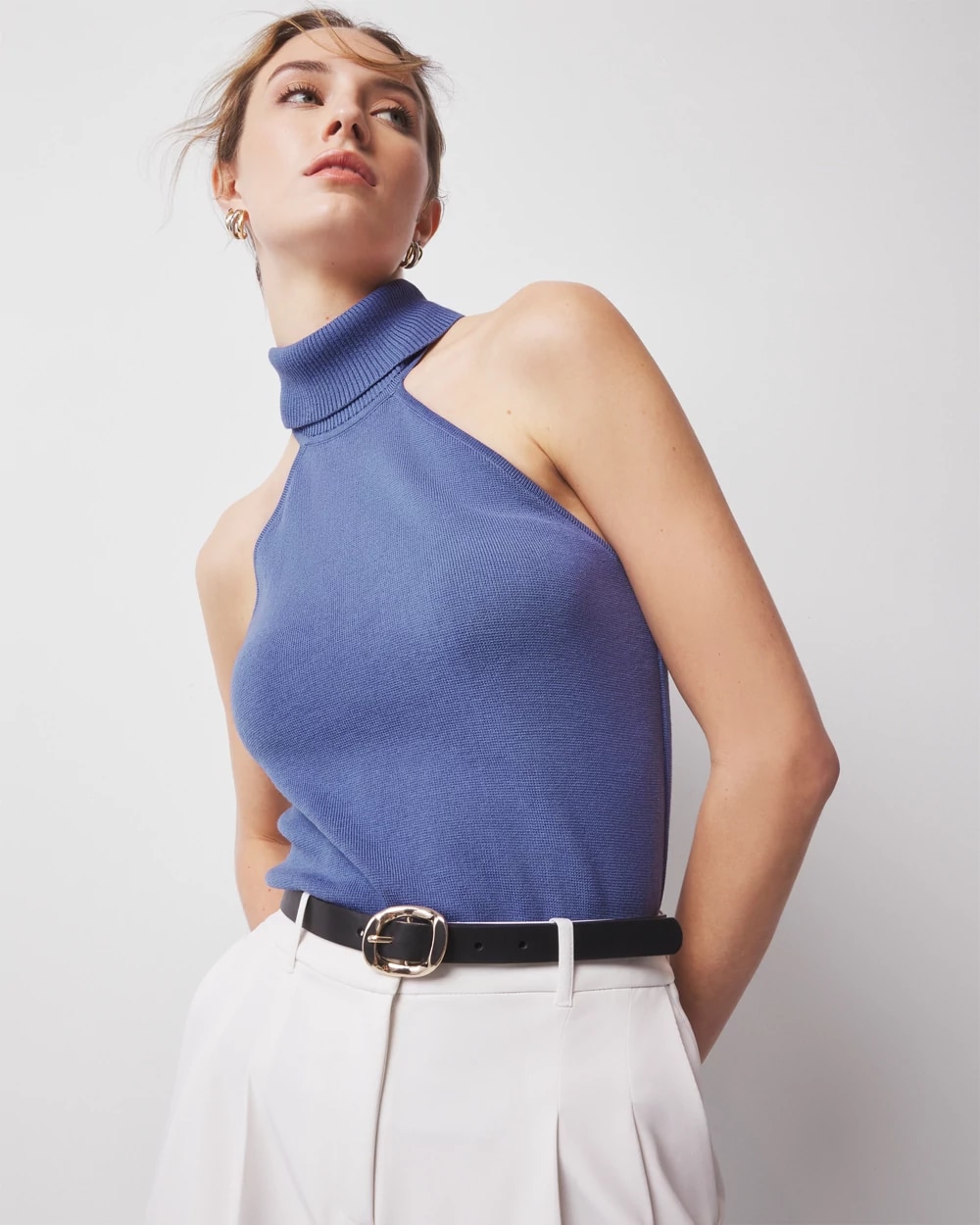 Halter Turtleneck Sweater | White House Black Market Halter Turtleneck Sweater | White House Black Market